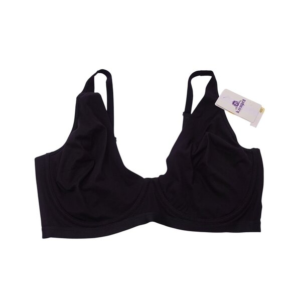 NWT Wacoal b.tempt'd Nearly Nothing Plunge Underwire Bra Sz 34DD Black 951263 - Picture 2 of 10